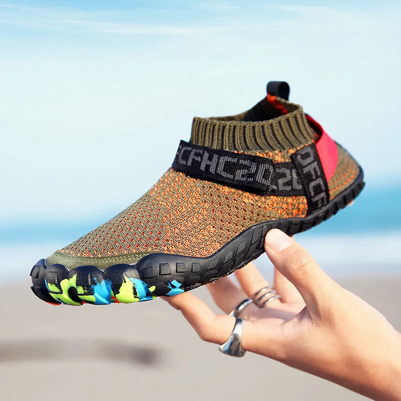Summer Beach Aqua shoes for men and women Super light outdoor sneakers men water shoes Breathable Mesh leisure shoes for camping
Summer Beach Aqua shoes for men and women Super light outdoor sneakers men water shoes Breathable Mesh leisure shoes for camping