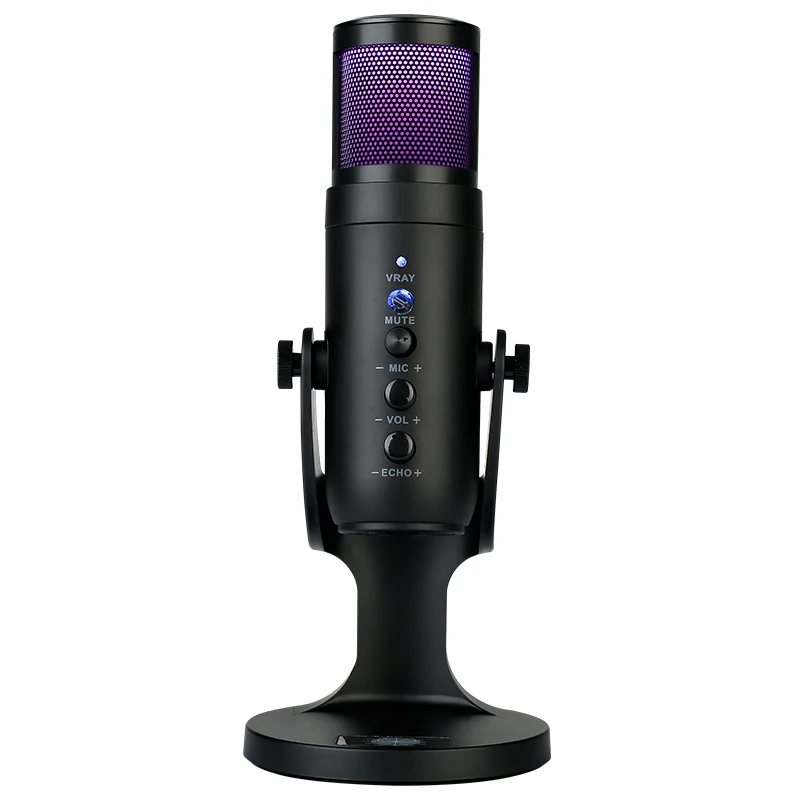 WESTON OEM Factory Type-C RGB Professional computer Portable Gaming Mike Studio Condenser USB Recording Microphone For PC Laptop
WESTON OEM Factory Type-C RGB Professional computer Portable Gaming Mike Studio Condenser USB Recording Microphone For PC Laptop