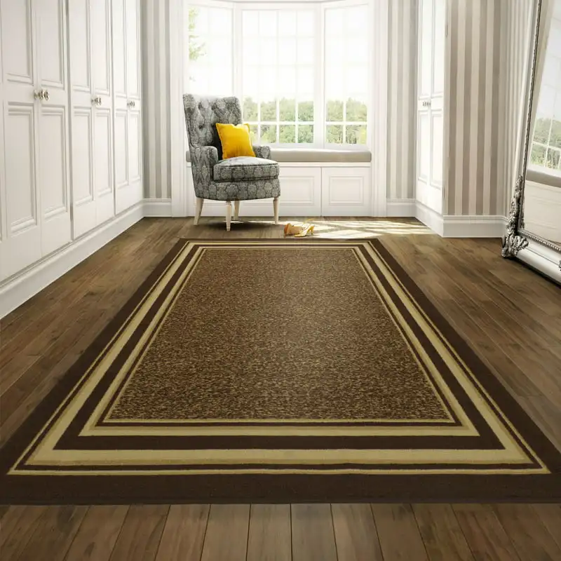 Non-Slip Rubberback Indoor 3x5 Area Rug - Brown - Home Decor and Floor Protection Made Easy
Non-Slip Rubberback Indoor 3x5 Area Rug - Brown - Home Decor and Floor Protection Made Easy