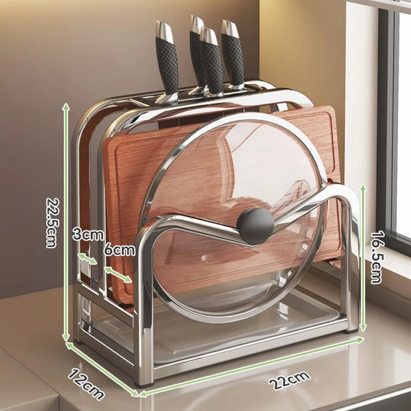 Подставка Для Ножей Из Нержавеющей Стали С Крышкой, Органайзер Для Кухни, Держатель Для Разделочной Доски, Сушилка Для Раковины
Подставка Для Ножей Из Нержавеющей Стали С Крышкой, Органайзер Для Кухни, Держатель Для Разделочной Доски, Сушилка Для Раковины