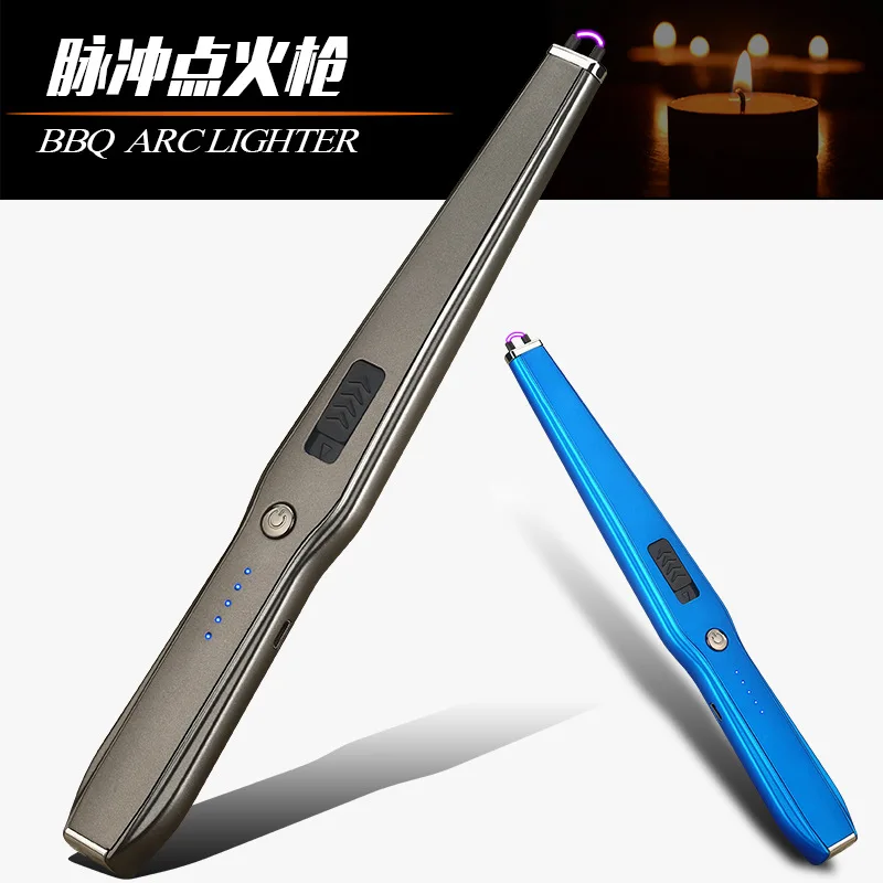 2022 New Long USB Charging Metal Windproof Lighter Portable Belt Type Lighter Outdoor Applicable To Barbecue Candle Lighter
2022 New Long USB Charging Metal Windproof Lighter Portable Belt Type Lighter Outdoor Applicable To Barbecue Candle Lighter