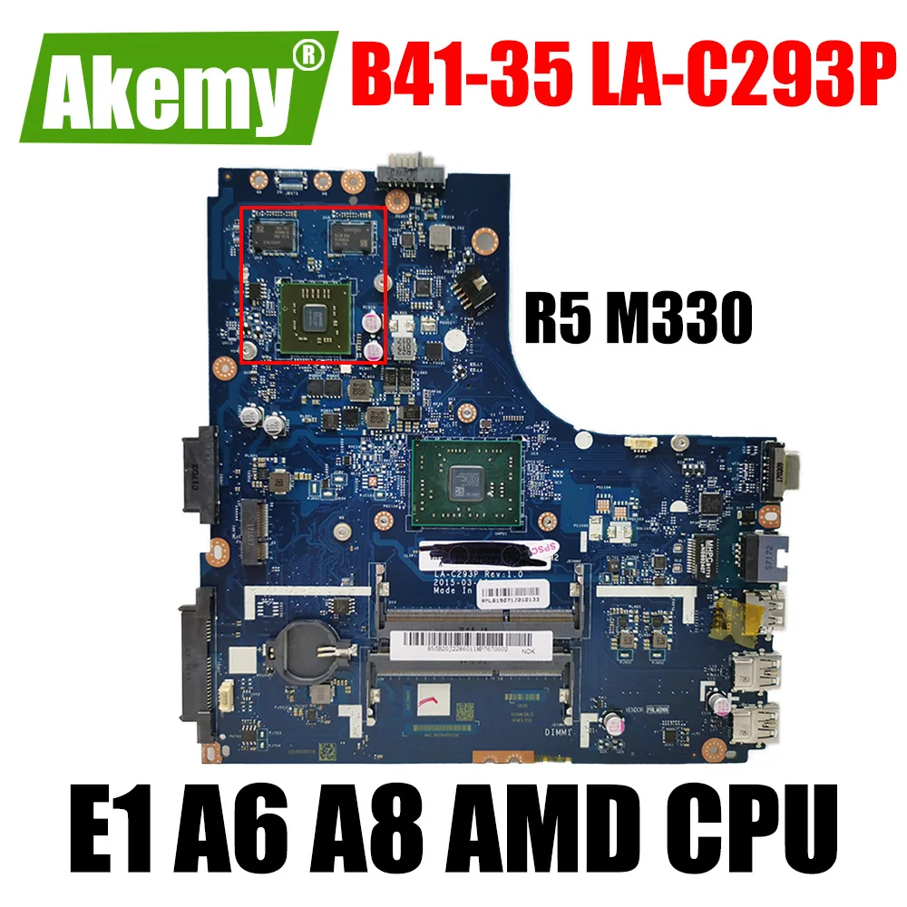 B41-35 LA-C293P motherboard For Lenovo B41-35 Laptop motherboard Mainboard with E1-7010U A6-7310U A8-7410U AMD CPU R5 M330 GPU
B41-35 LA-C293P motherboard For Lenovo B41-35 Laptop motherboard Mainboard with E1-7010U A6-7310U A8-7410U AMD CPU R5 M330 GPU