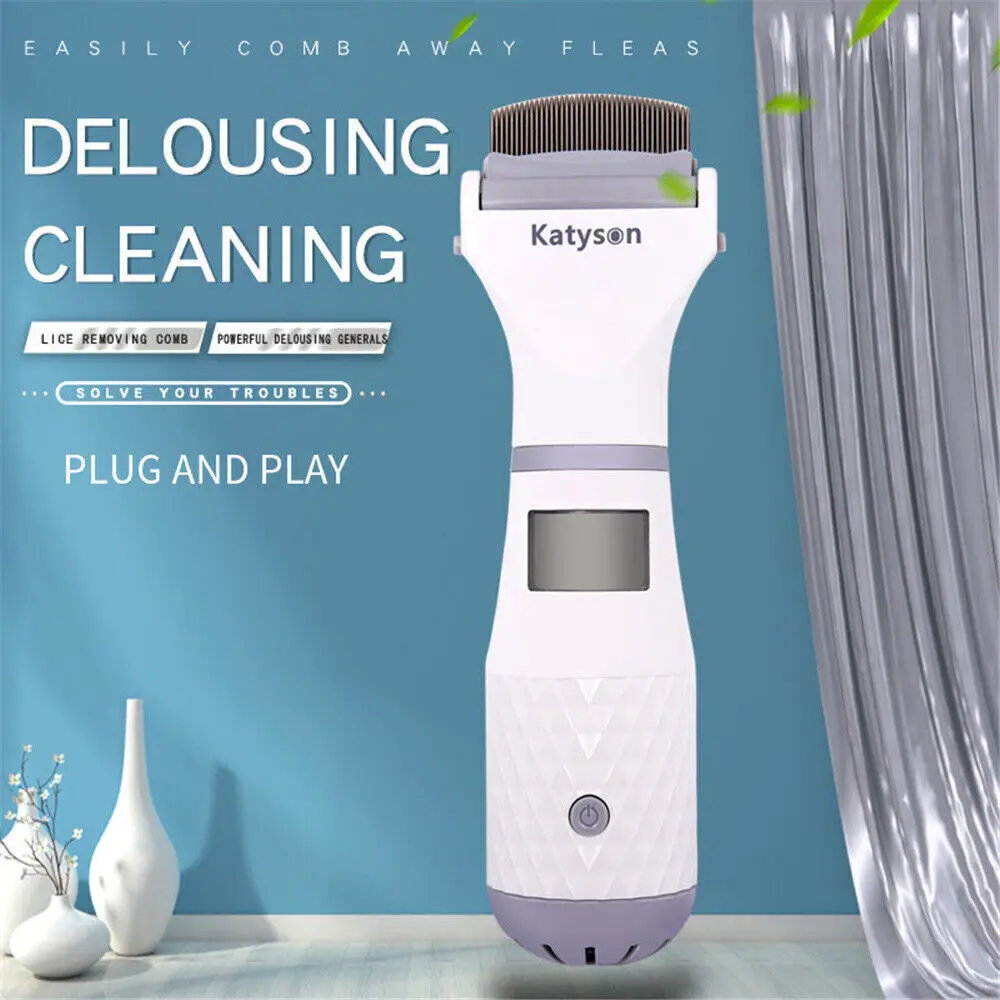 Dog Comb Electric Pet Hair Cleaning Tool Cat Dog Comb Can Drive Away Lice Fleas Long Hair Pet Beauty Cleaning Dogs Accessories 
Dog Comb Electric Pet Hair Cleaning Tool Cat Dog Comb Can Drive Away Lice Fleas Long Hair Pet Beauty Cleaning Dogs Accessories