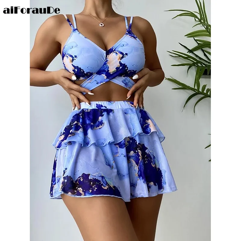 2022 Sexy Swimsuit Women Tie Dye Bikini Set Female Push Up Three Piece Swimwear High Waist Bathing Suit Beach Wear Bather Summer
2022 Sexy Swimsuit Women Tie Dye Bikini Set Female Push Up Three Piece Swimwear High Waist Bathing Suit Beach Wear Bather Summer