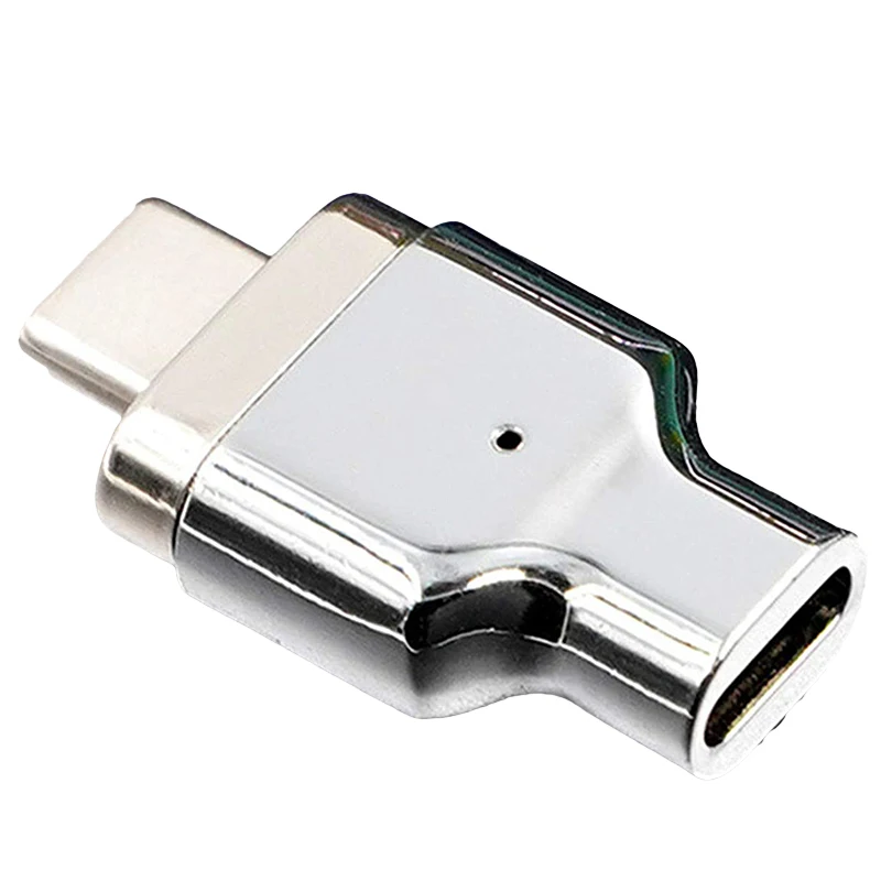 

Магнитный адаптер USB C, 24 контакта, разъем типа C, поддержка быстрой зарядки USB PD 100 Вт, подходит для зарядки Thunderbolt3