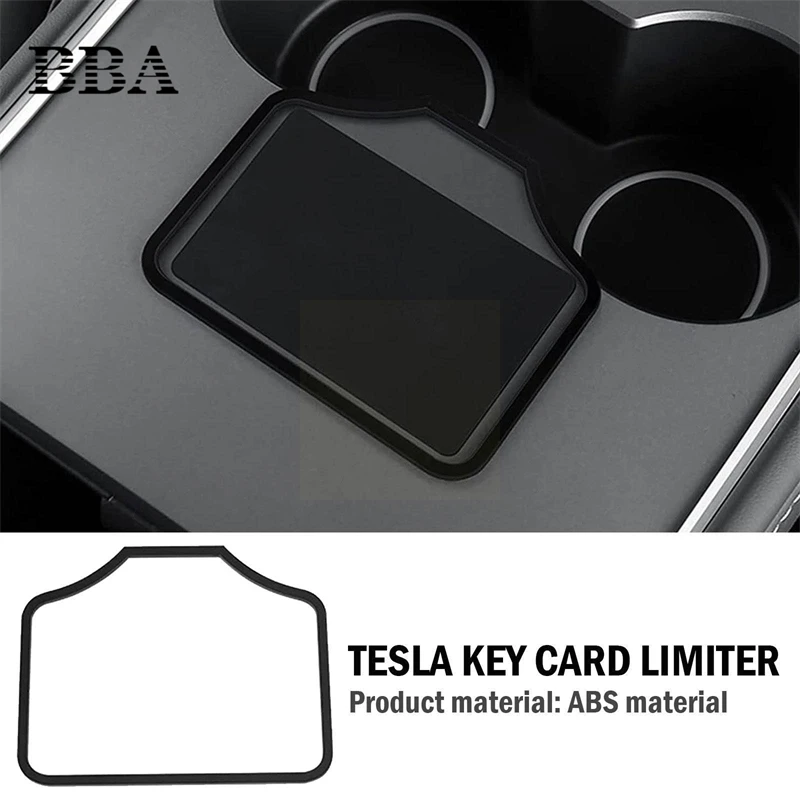 

Car Center Console Key Card Holder for Tesla Model 3/Model Y Prevent The Key Card From Slipping Card Limiter P2J1