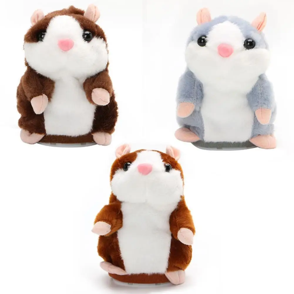 Plush Hamster Smart Electric Cute Talking Recording Nod Hamster Mouse Record Chat Pet Plush Toy Interactive Toys Gift for Kids
Plush Hamster Smart Electric Cute Talking Recording Nod Hamster Mouse Record Chat Pet Plush Toy Interactive Toys Gift for Kids