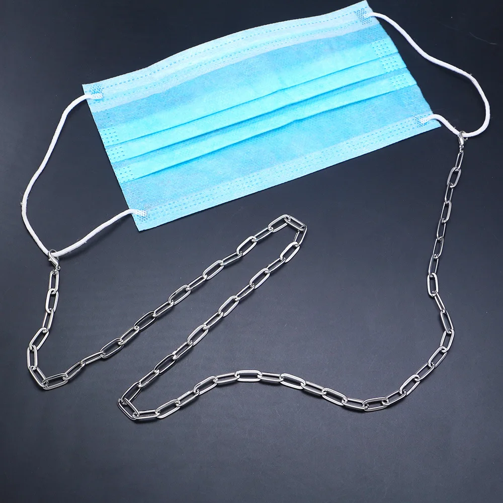 Cords Glasses Clips Fashion Anti-lost Men Women Metal Mask Rope Non-slip Paperclip Glasses Chain Mask Cord Holders 
Cords Glasses Clips Fashion Anti-lost Men Women Metal Mask Rope Non-slip Paperclip Glasses Chain Mask Cord Holders