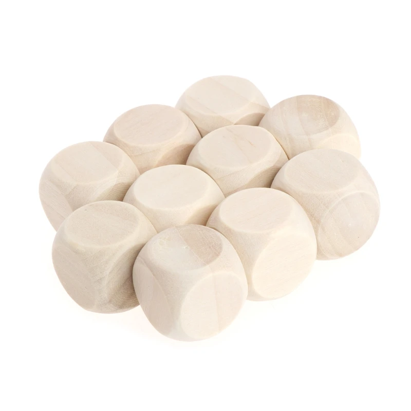 10pcs/set 10/12/14/16/18mm Round Wooden Dice Set Classic Dice Rolling Game Wooden Dice Wood Handmade
10pcs/set 10/12/14/16/18mm Round Wooden Dice Set Classic Dice Rolling Game Wooden Dice Wood Handmade