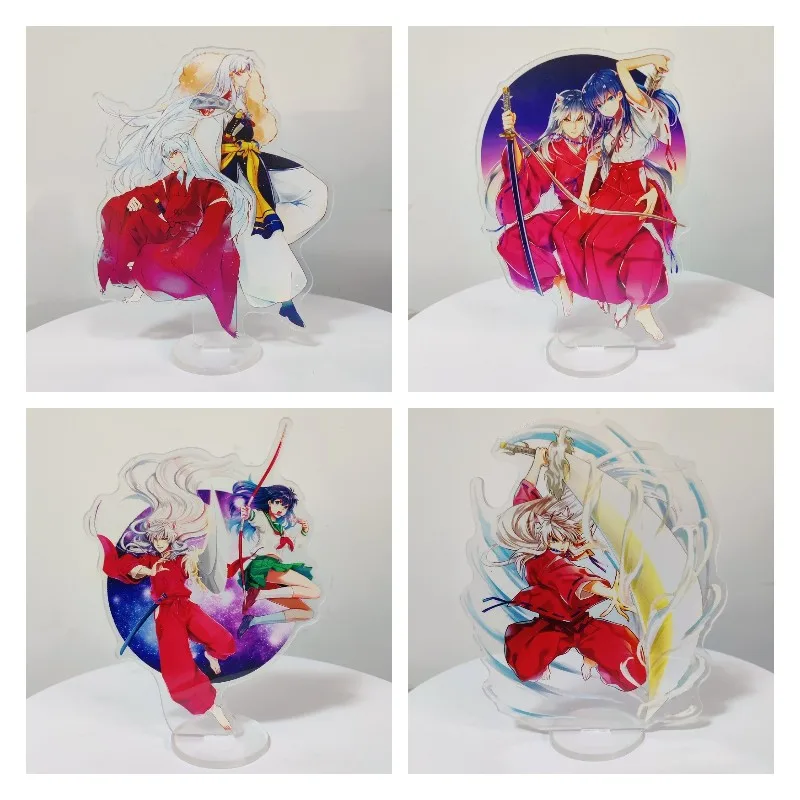 Japan Anime Figure Inuyasha Sesshoumaru Acrylic Standing Sign Model Quadratic Double-Sided Plate Desk Decor Fans Collection Gift 
Japan Anime Figure Inuyasha Sesshoumaru Acrylic Standing Sign Model Quadratic Double-Sided Plate Desk Decor Fans Collection Gift