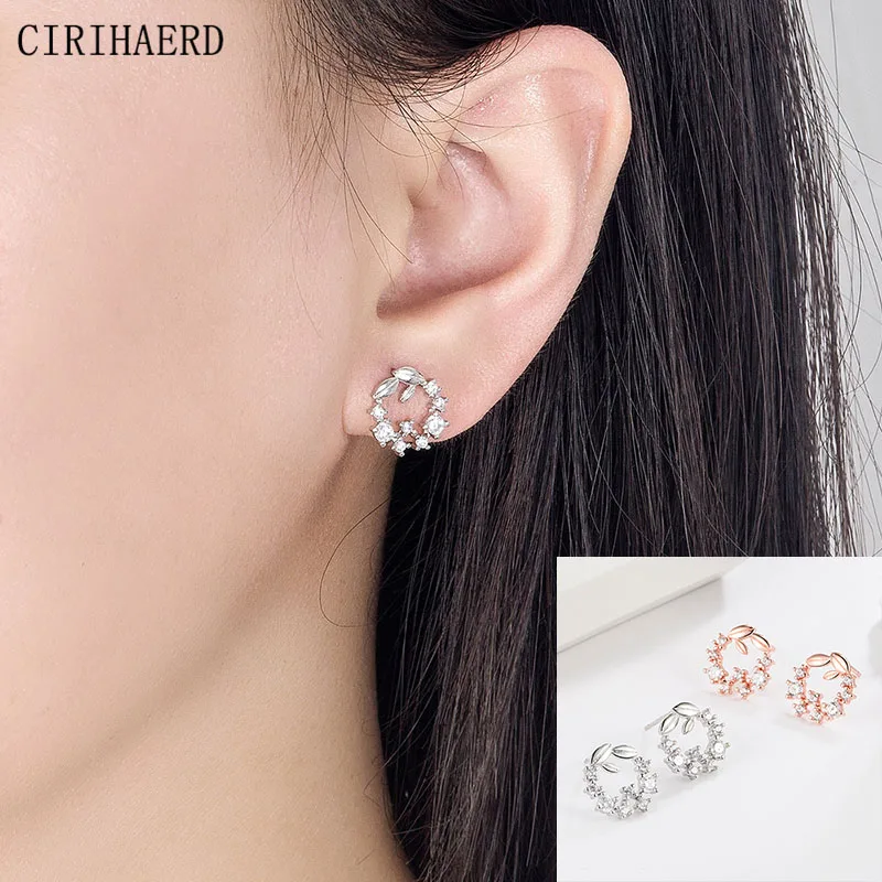 925 Silver Needle Stud Earrings For Women Designer Fashion Jewelry Crystal Zircon Cute Apricot Leaves Unusual Earrings
925 Silver Needle Stud Earrings For Women Designer Fashion Jewelry Crystal Zircon Cute Apricot Leaves Unusual Earrings