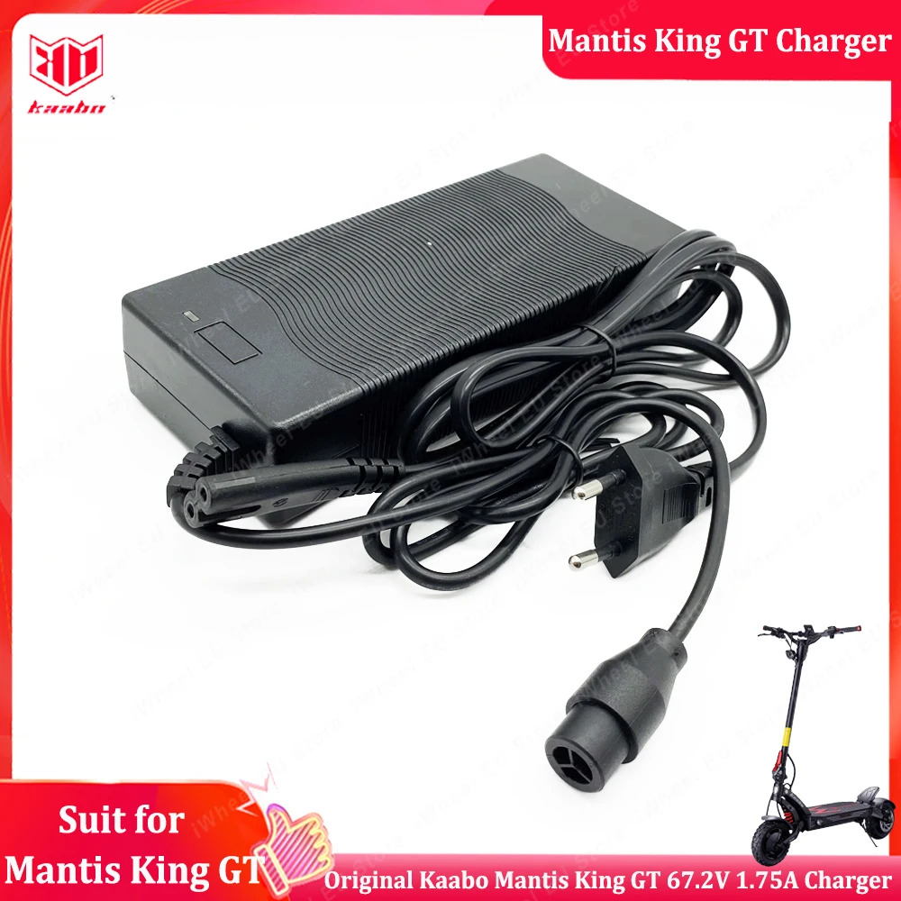 Оригинальное зарядное устройство Kaabo Mantis King GT 67,2 в а для электрического скутера Kaabo Mantis King GT 60 в 24 Ач, официальные аксессуары Kaabo
Оригинальное зарядное устройство Kaabo Mantis King GT 67,2 в а для электрического скутера Kaabo Mantis King GT 60 в 24 Ач, официальные аксессуары Kaabo