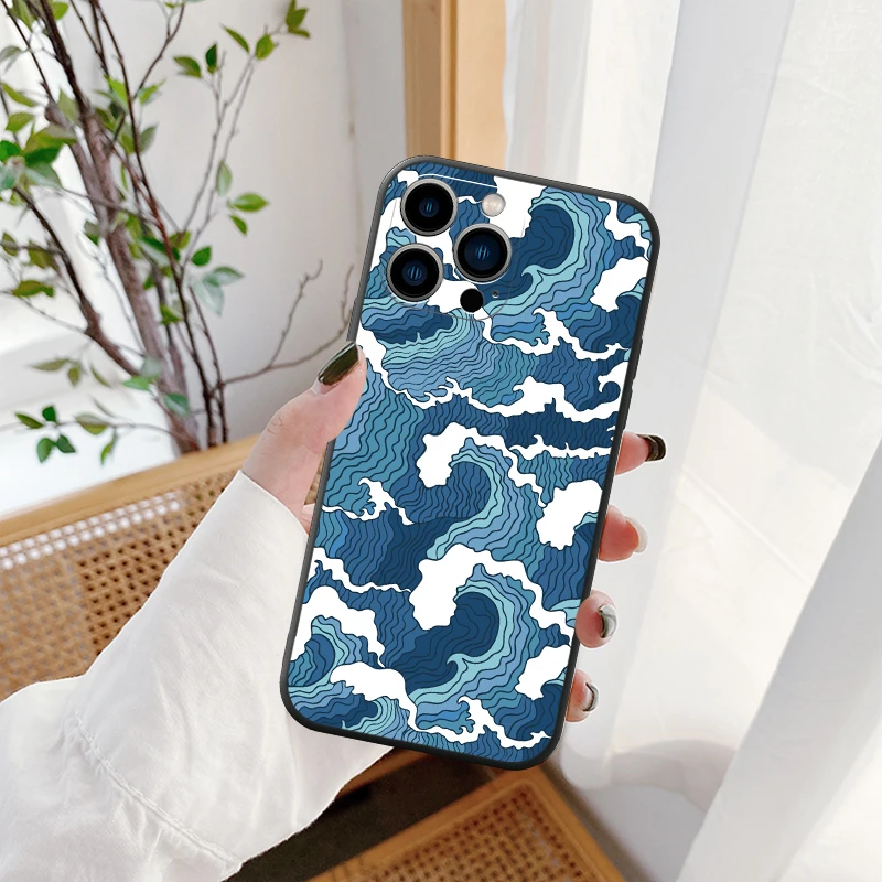 NOHON Casing For XIAOMI 11T LITE 10 ULTRA 10S 9 SE CC9 8 6X POCO X3 NFC F3 M3 sea wave Non-Slip Fashion cover
NOHON Casing For XIAOMI 11T LITE 10 ULTRA 10S 9 SE CC9 8 6X POCO X3 NFC F3 M3 sea wave Non-Slip Fashion cover