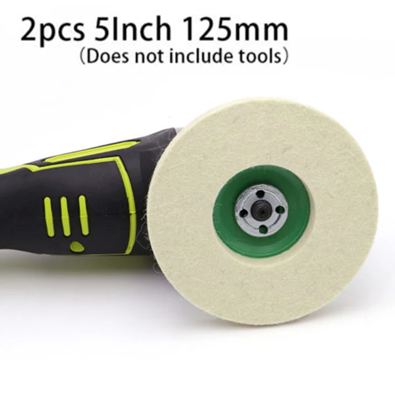 2PCS Polishing Wheels Polishing Pad Grinding Disc Angle Grinder Accessories Wheel Felt Polishing Disc Polisher Polishing Wheel
2PCS Polishing Wheels Polishing Pad Grinding Disc Angle Grinder Accessories Wheel Felt Polishing Disc Polisher Polishing Wheel