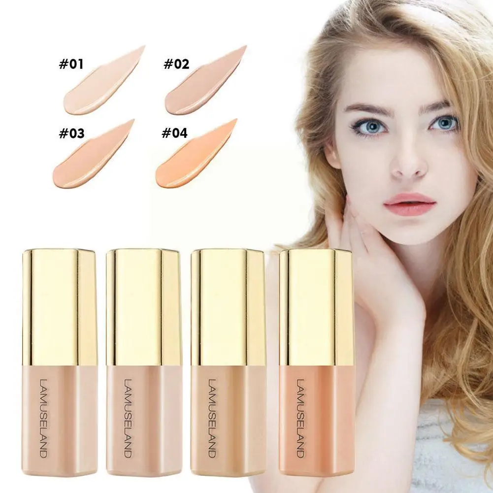 1pc Face Concealer Liquid Foundation Full Coverage Face Moisturizing Light Natural Makeup Lasting Conceal Corrector Long W2X3
1pc Face Concealer Liquid Foundation Full Coverage Face Moisturizing Light Natural Makeup Lasting Conceal Corrector Long W2X3