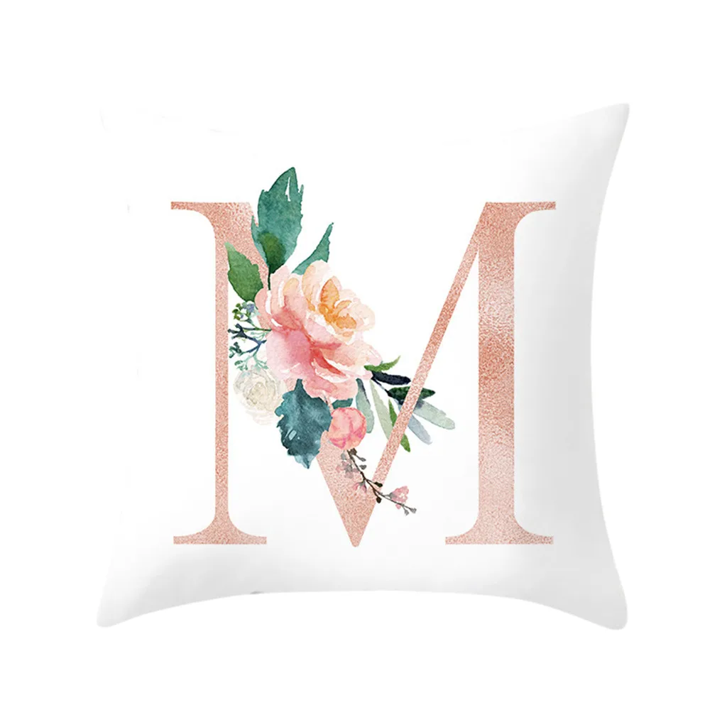 26 Letter Printed Pillow Case Sofa Alphabet Cushion Cover Home Decoration Car Flower Print Pillowcase Cojines Dropshipping
26 Letter Printed Pillow Case Sofa Alphabet Cushion Cover Home Decoration Car Flower Print Pillowcase Cojines Dropshipping