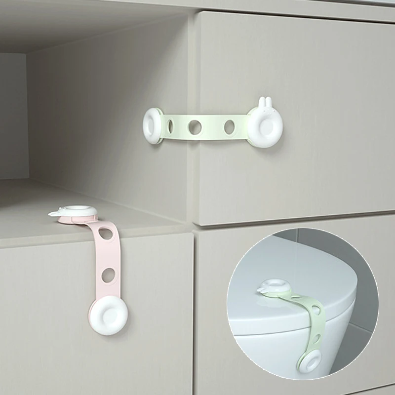 Aelorxin 10Pcs/Lot Rabbit Head Design Drawer Locks Child Protection Rotate On Cabinet Lock Child Lock Kids Safety Child Lock
Aelorxin 10Pcs/Lot Rabbit Head Design Drawer Locks Child Protection Rotate On Cabinet Lock Child Lock Kids Safety Child Lock