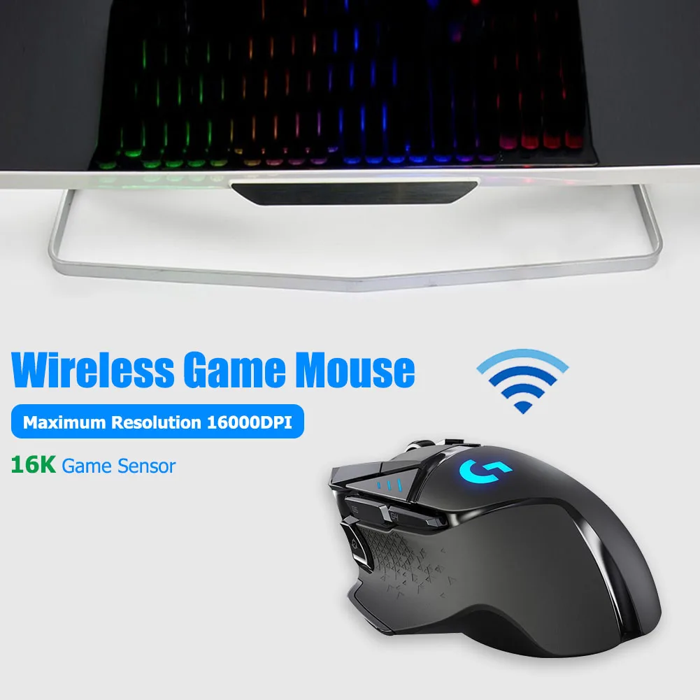 Беспроводная игровая мышь LIGHTSPEED G502, мышь для киберспортсменов, RGB 25600 DPI, 11 кнопок, макропрограммируемые мыши для ноутбука, ПК
Беспроводная игровая мышь LIGHTSPEED G502, мышь для киберспортсменов, RGB 25600 DPI, 11 кнопок, макропрограммируемые мыши для ноутбука, ПК