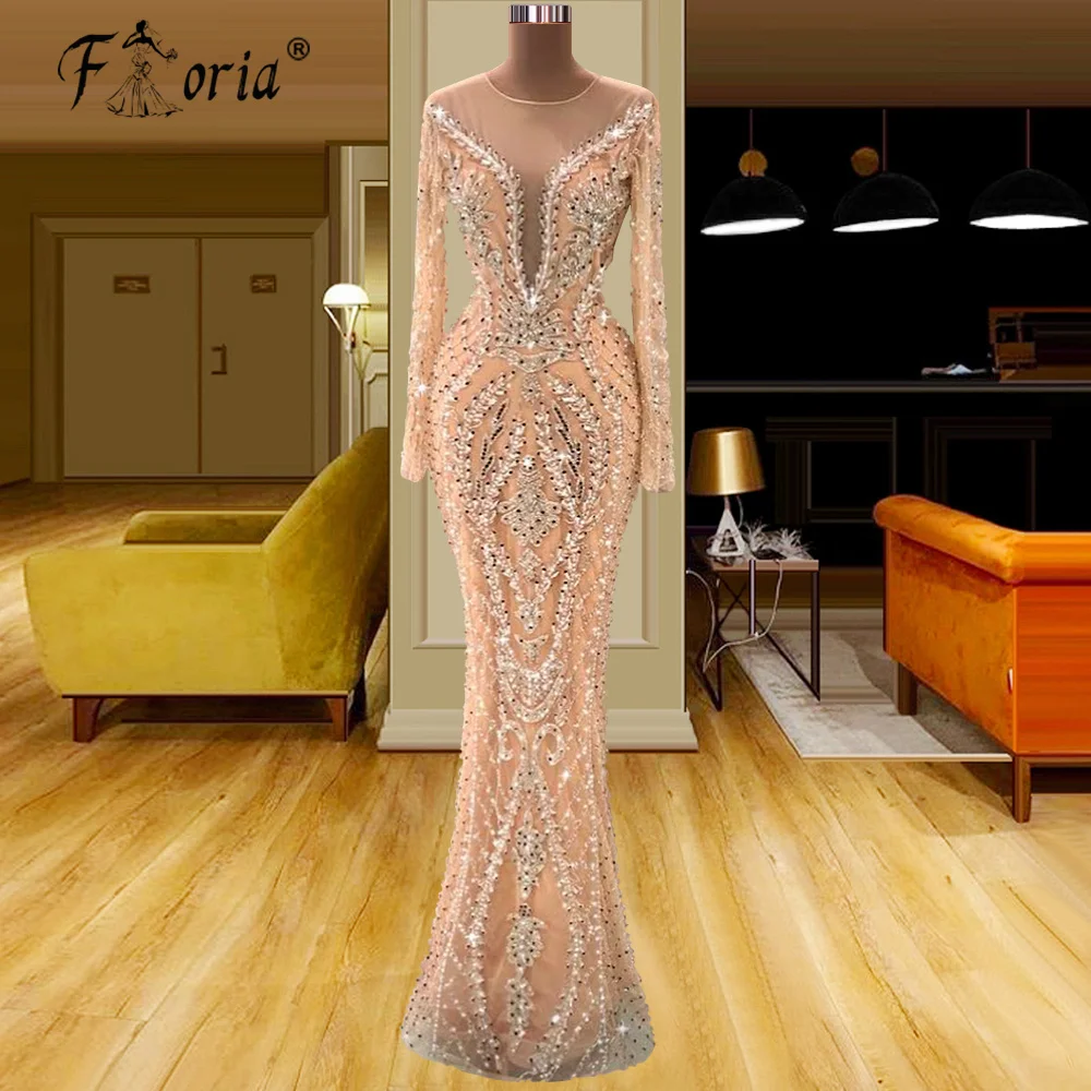 Elegant Deep V Neck Evening Dress Sparkly Crystals Beaded Lace Champagne Prom Gowns Mermaid Formal Pageant Gown Robe de mariée
Elegant Deep V Neck Evening Dress Sparkly Crystals Beaded Lace Champagne Prom Gowns Mermaid Formal Pageant Gown Robe de mariée