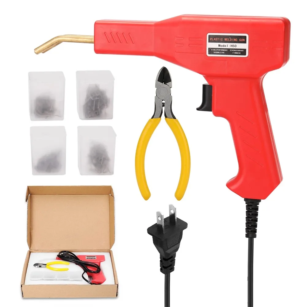 50W Handy Plastic Welder Garage Tools Hot Staplers Machine Staple PVC Repairing Machine Car Bumper Repairing Stapler Welding T
50W Handy Plastic Welder Garage Tools Hot Staplers Machine Staple PVC Repairing Machine Car Bumper Repairing Stapler Welding T