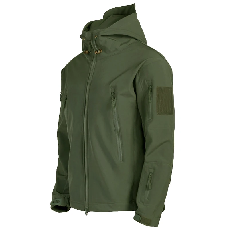 Military Shark Skin Soft Shell Jackets Men Tactical Windproof Waterproof jacket men Army Combat Jackets Mens Hooded Bomber Coats
Military Shark Skin Soft Shell Jackets Men Tactical Windproof Waterproof jacket men Army Combat Jackets Mens Hooded Bomber Coats