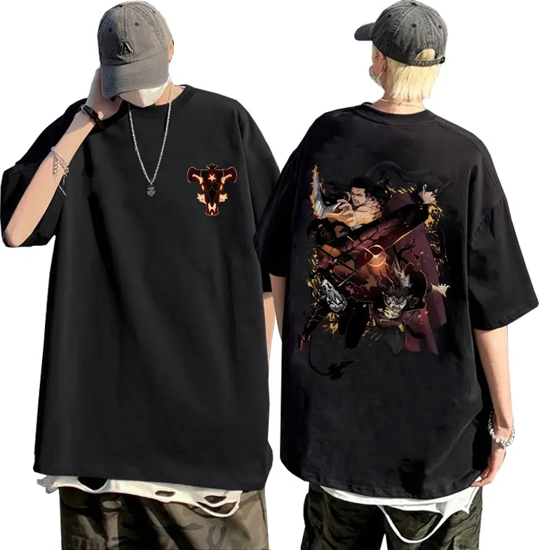Anime Black Clover Asta Yami Sukehiro Nacht Faust Liebe Graphics T Shirts Man Cartoon Tops Tees Men Women Manga Oversized Tshirt
Anime Black Clover Asta Yami Sukehiro Nacht Faust Liebe Graphics T Shirts Man Cartoon Tops Tees Men Women Manga Oversized Tshirt