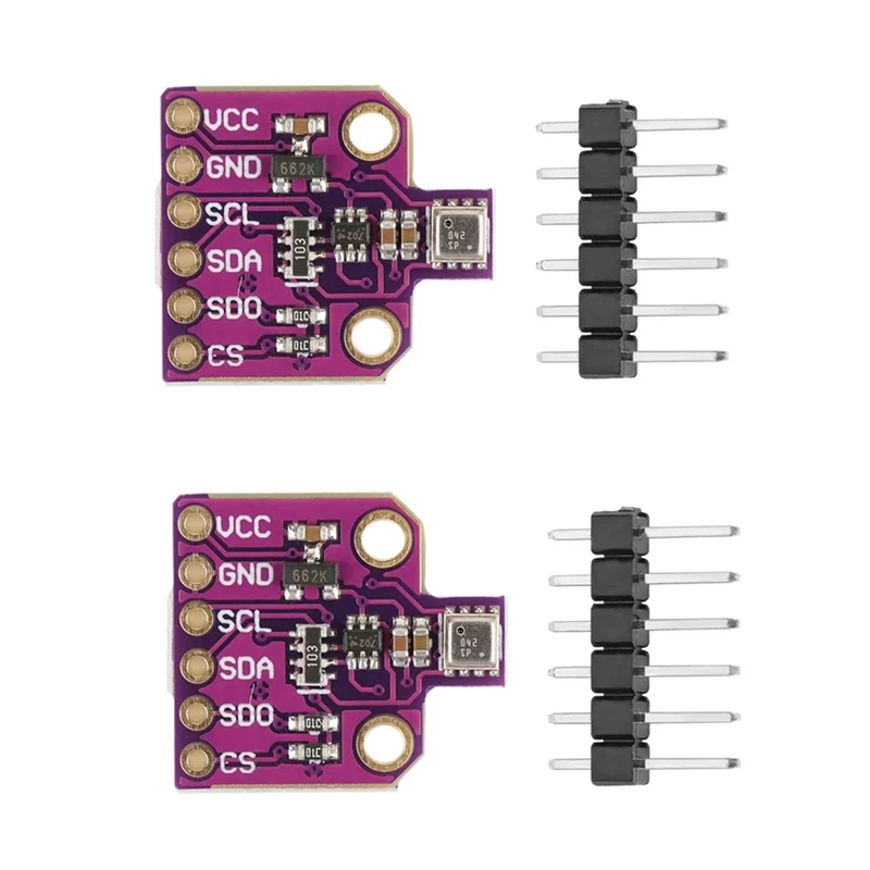 2X CJMCU-680 BME680 Module Temperature Humidity Pressure Sensor Barometric Sensor Development Board Sensor Module
2X CJMCU-680 BME680 Module Temperature Humidity Pressure Sensor Barometric Sensor Development Board Sensor Module