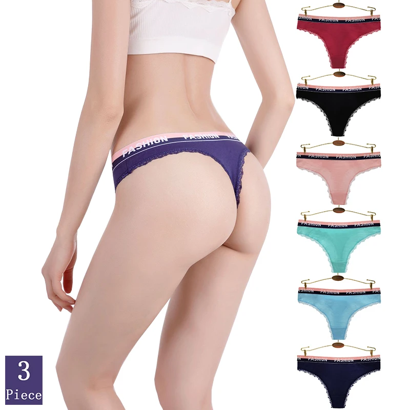 3pcs/Set Sexy Thongs Woman Cotton Panties Soft Comfortable Fashion Low Waist Lady Lingerie Cute G Strings Beautiful Girl Briefs
3pcs/Set Sexy Thongs Woman Cotton Panties Soft Comfortable Fashion Low Waist Lady Lingerie Cute G Strings Beautiful Girl Briefs