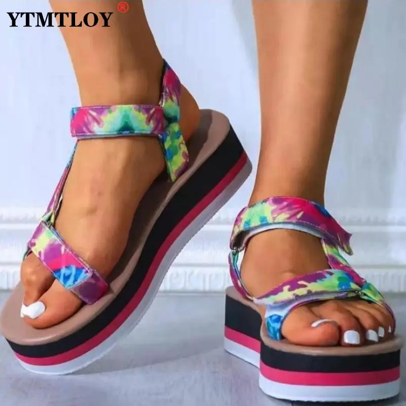 Women's Shoes New Plus Size Thick Bottom Mixed Color Fashion Summer Ladies Platform Sandals Gladiator Casual Open Back Strap 6
Women's Shoes New Plus Size Thick Bottom Mixed Color Fashion Summer Ladies Platform Sandals Gladiator Casual Open Back Strap 6