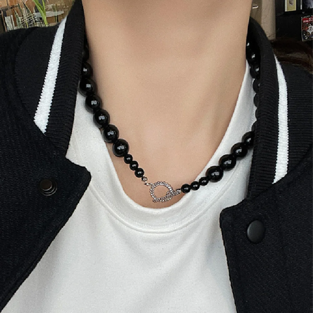 New Fashion Black Imitation Pearl Collar Delicate OT Ring Design Collarbone Chain Necklace Girls Neck Jewelry Accessories Gift
New Fashion Black Imitation Pearl Collar Delicate OT Ring Design Collarbone Chain Necklace Girls Neck Jewelry Accessories Gift