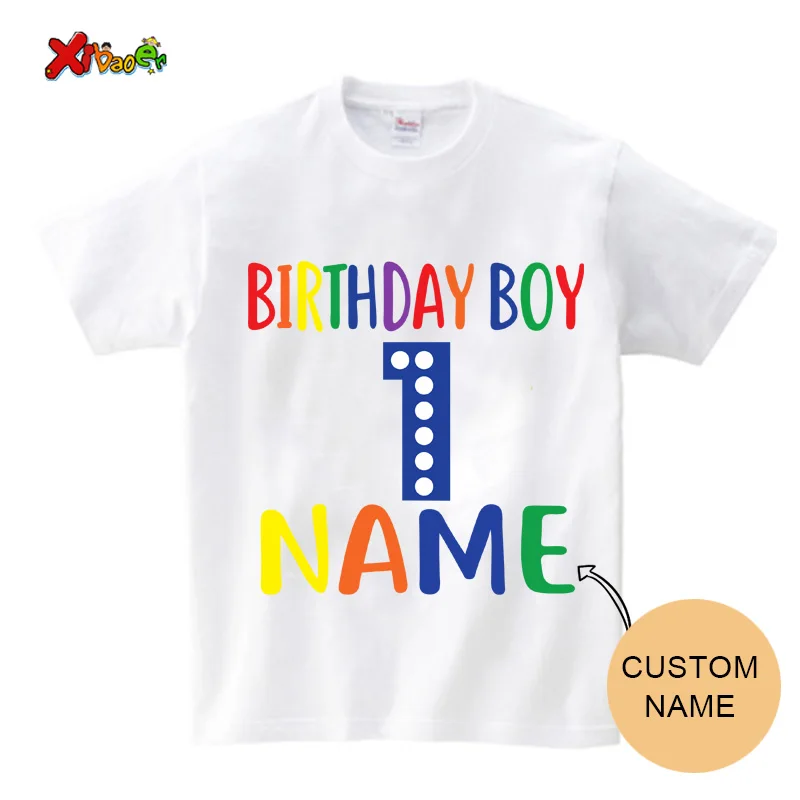 Boys Family Matching Outfits Birthday Party Family Clothes Set T Shirts Birthday Boy Kids Personalized Name Boy Party T-shirt
Boys Family Matching Outfits Birthday Party Family Clothes Set T Shirts Birthday Boy Kids Personalized Name Boy Party T-shirt
