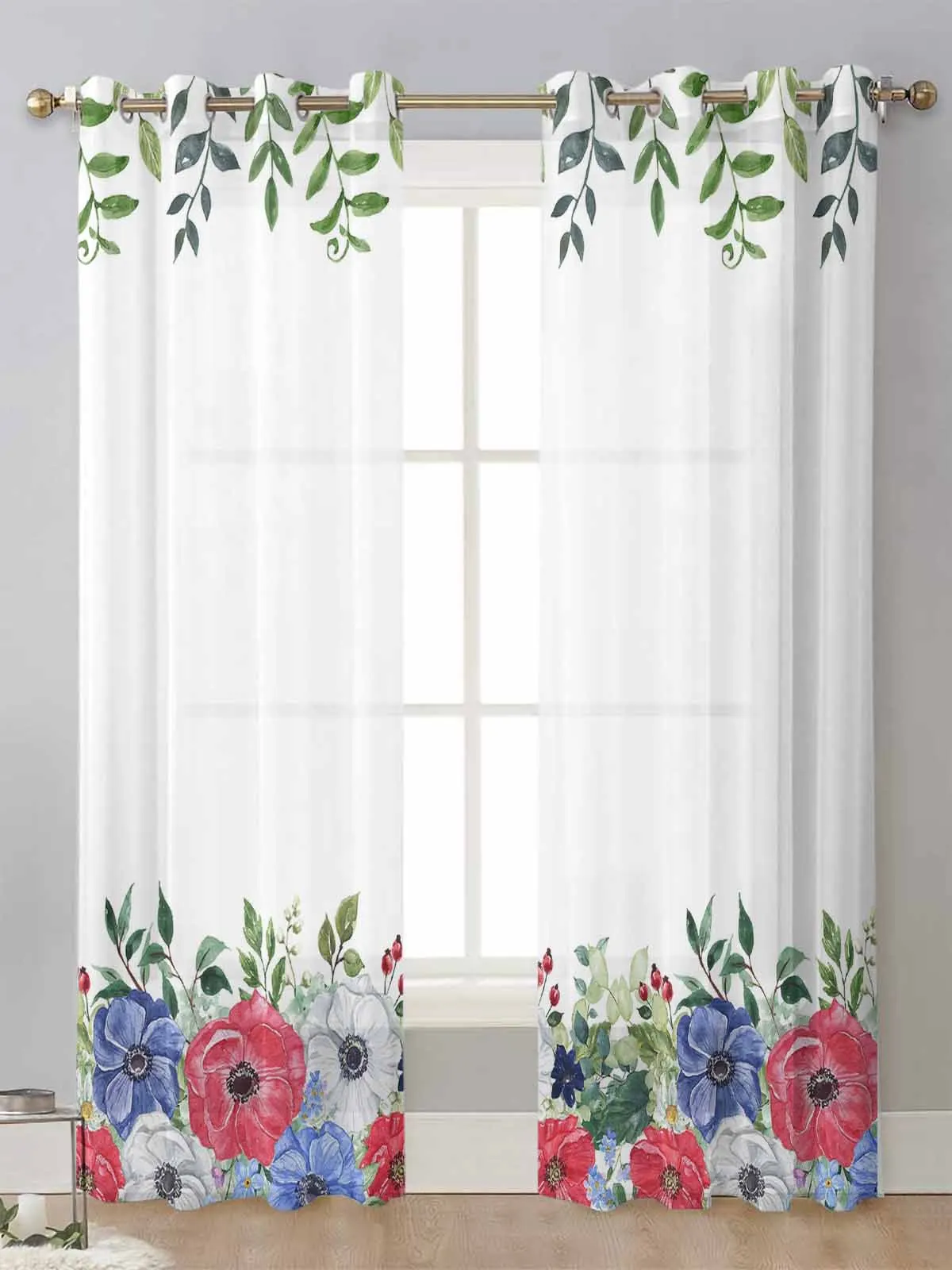 Poppy Plant Flower Sheer Curtains For Living Room Window Screening Transparent Voile Tulle Curtain Cortinas Drapes Home Decor
Poppy Plant Flower Sheer Curtains For Living Room Window Screening Transparent Voile Tulle Curtain Cortinas Drapes Home Decor