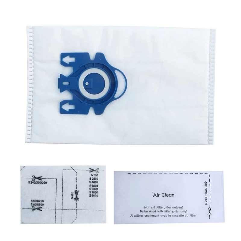 24 Pack GN Vacuum Bags For Miele Bags Classic C1 Complete C1 C2 C3, S2 S5 S8, S227/S240, S270/S280 Series Vacuum Cleaner
24 Pack GN Vacuum Bags For Miele Bags Classic C1 Complete C1 C2 C3, S2 S5 S8, S227/S240, S270/S280 Series Vacuum Cleaner