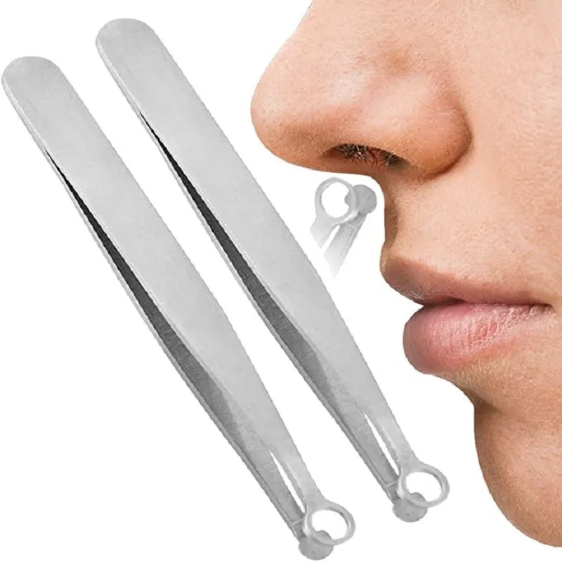 Universal Nose Hair Trimming Tweezers Stainless Steel Eyebrow Nose Hair Cutter Manicure Facial Trimming Makeup Scissors 9.8cm
Universal Nose Hair Trimming Tweezers Stainless Steel Eyebrow Nose Hair Cutter Manicure Facial Trimming Makeup Scissors 9.8cm