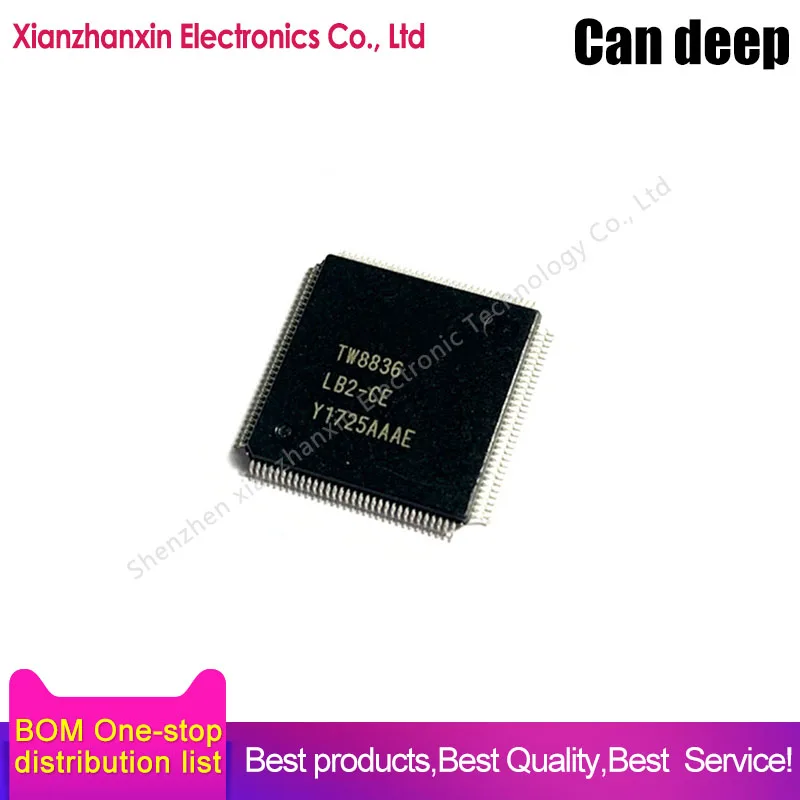 1~5PCS/LOT TW2968-LA1-CR TW2968 LQFP-128 Video processor chip IC brand new original
1~5PCS/LOT TW2968-LA1-CR TW2968 LQFP-128 Video processor chip IC brand new original
