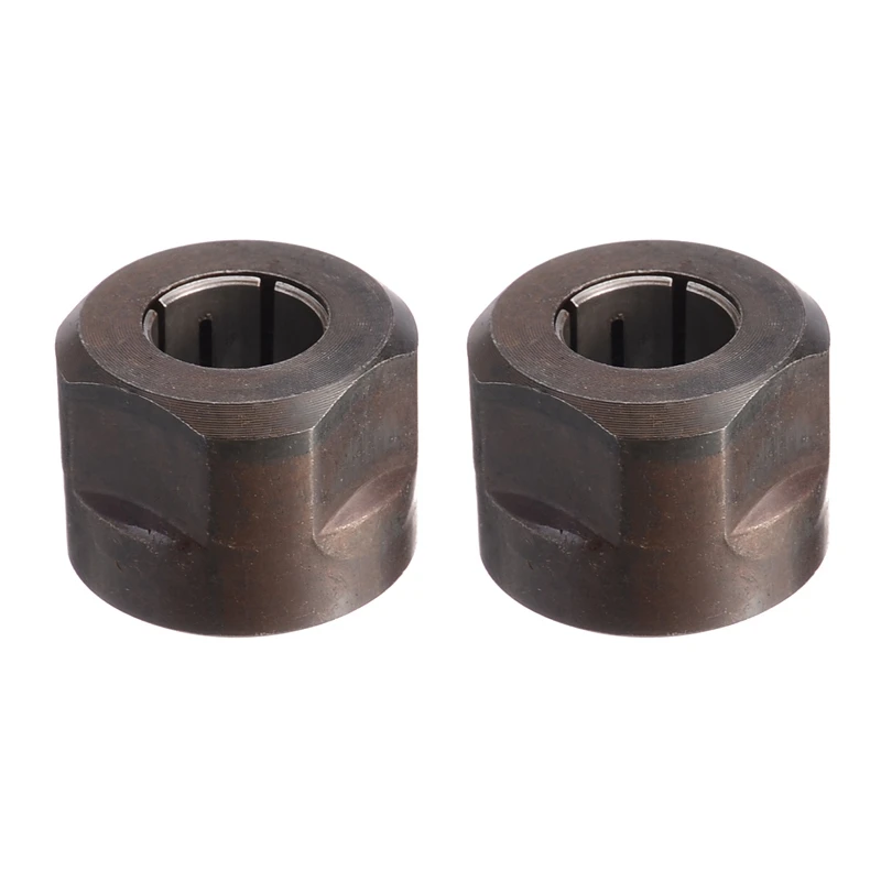 2Pc Black Metal Collet Nut Plunge Router Parts 12.7Mm Center Hole Diameter 22.5X27mm
2Pc Black Metal Collet Nut Plunge Router Parts 12.7Mm Center Hole Diameter 22.5X27mm