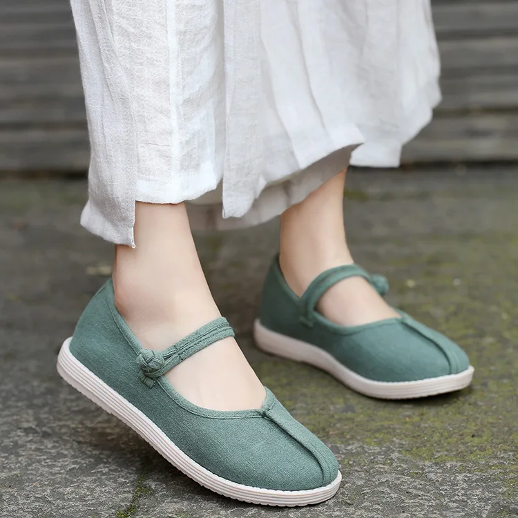 Cotton Linen Embroidered Walking Shoes Cloth Cotton Fabric Ladies Flat Shoes Girls Green Traditional Ethnic Shoes Women Loafers
Cotton Linen Embroidered Walking Shoes Cloth Cotton Fabric Ladies Flat Shoes Girls Green Traditional Ethnic Shoes Women Loafers