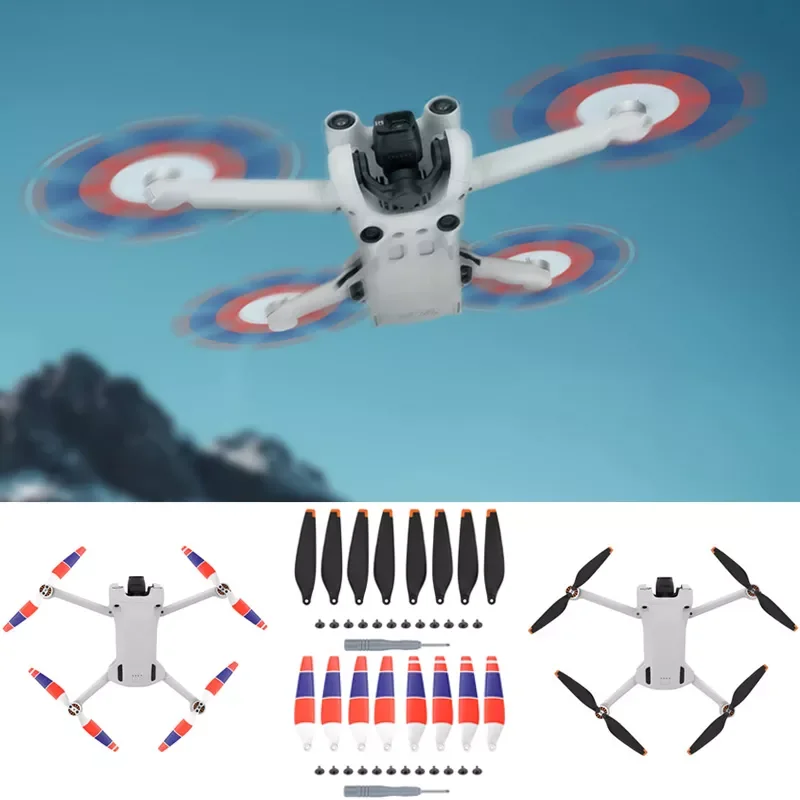 3 PRO Propeller 6030F Tricolor Low Noise Paddle Blade Wing Quick Release Propellers For DJI Mini 3 PRO Drone Accessories
3 PRO Propeller 6030F Tricolor Low Noise Paddle Blade Wing Quick Release Propellers For DJI Mini 3 PRO Drone Accessories