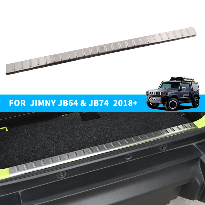 Car Rear Trunk Cover Tailgate Inner Guard Rear Bumper Scuff Sill Plate Trim for Suzuki Jimny JB64 JB74W 2019 2021 2022 2023
Car Rear Trunk Cover Tailgate Inner Guard Rear Bumper Scuff Sill Plate Trim for Suzuki Jimny JB64 JB74W 2019 2021 2022 2023