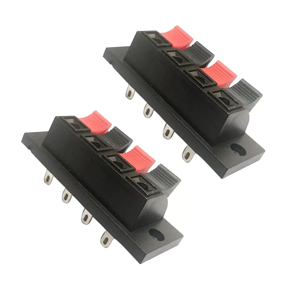External Box Audio Speaker Clamp Wire Accessories Binding Post Spring Clip WP Small Block Connector Terminal 4-way
External Box Audio Speaker Clamp Wire Accessories Binding Post Spring Clip WP Small Block Connector Terminal 4-way