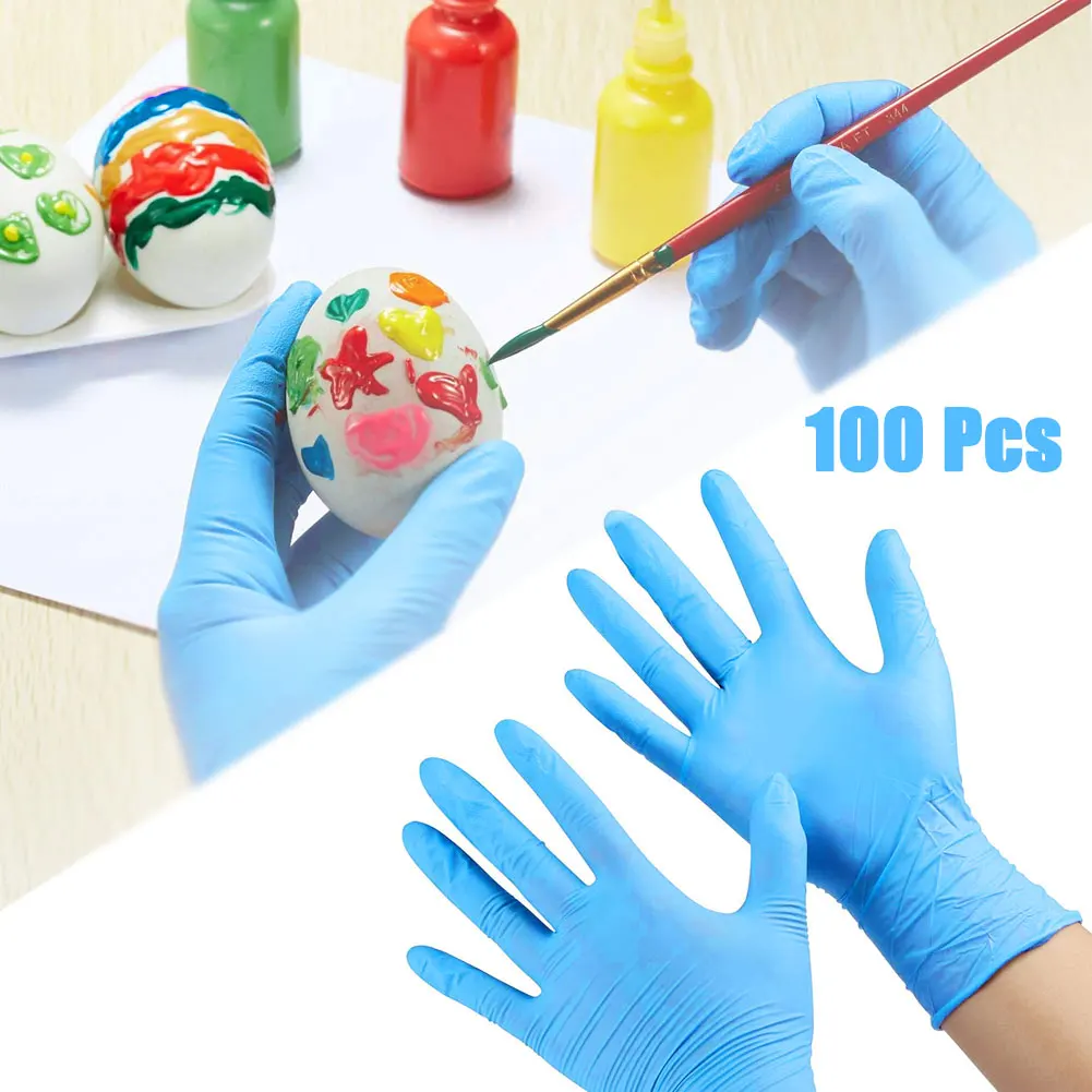 100PCS Disposable Blue Nitrile Gloves Latex Free WaterProof Anti Static Durable Versatile Working Gloves Kitchen Cooking Tools
100PCS Disposable Blue Nitrile Gloves Latex Free WaterProof Anti Static Durable Versatile Working Gloves Kitchen Cooking Tools