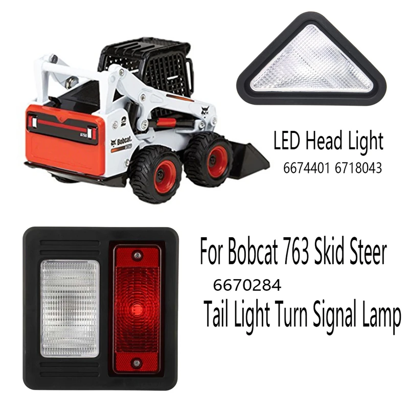 Engineering Vehicle Tail Light Light Set LED Head Tail Light 6674401 6718043 6670284 For Bobcat 763 S100 S130 S150 S175
Engineering Vehicle Tail Light Light Set LED Head Tail Light 6674401 6718043 6670284 For Bobcat 763 S100 S130 S150 S175
