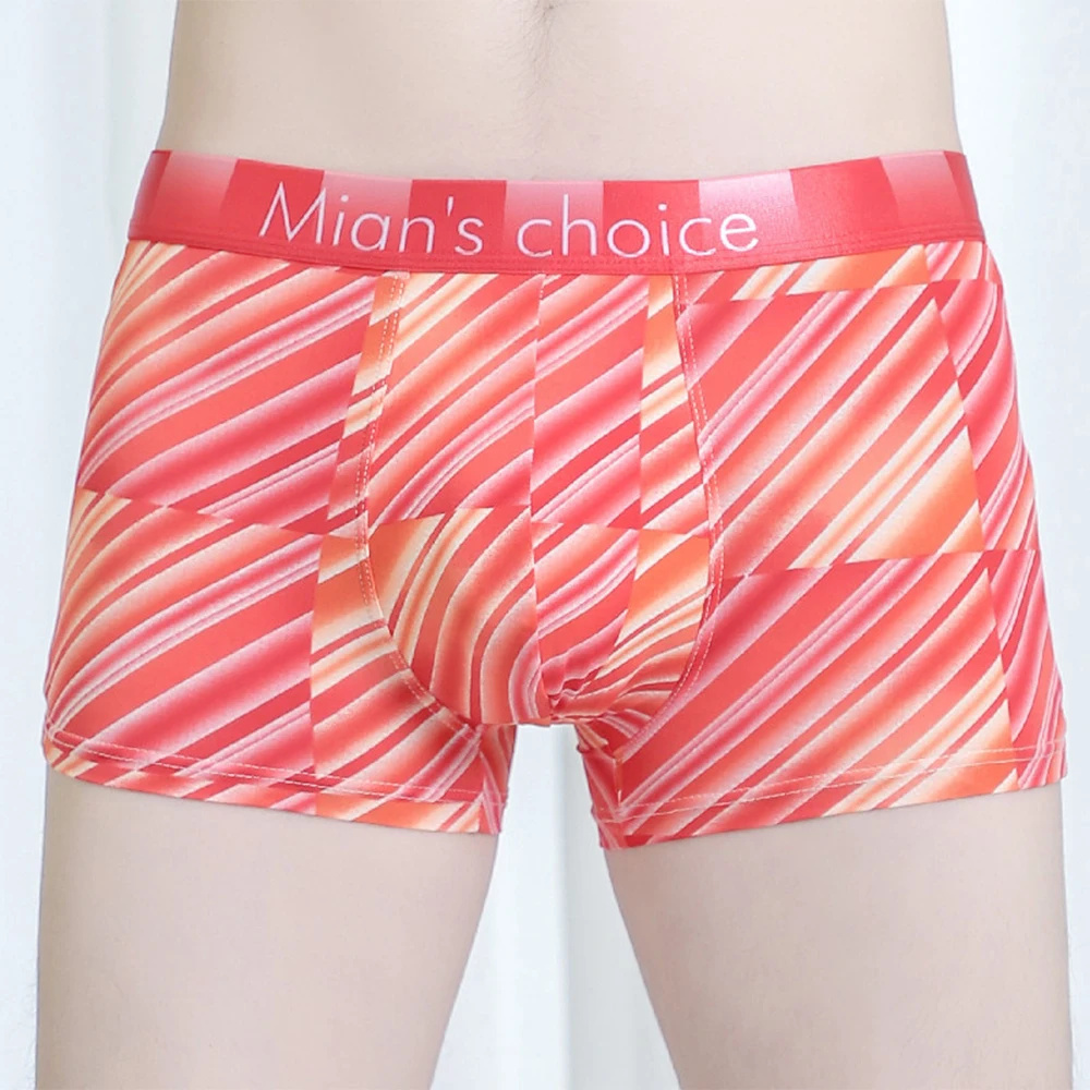 Fashion Boxershorts Mens Sexy Stretch Print Shorts U Convex Pouch Underwear Ice Silk Boxer Briefs Comfortable Sleep Bottoms
Fashion Boxershorts Mens Sexy Stretch Print Shorts U Convex Pouch Underwear Ice Silk Boxer Briefs Comfortable Sleep Bottoms