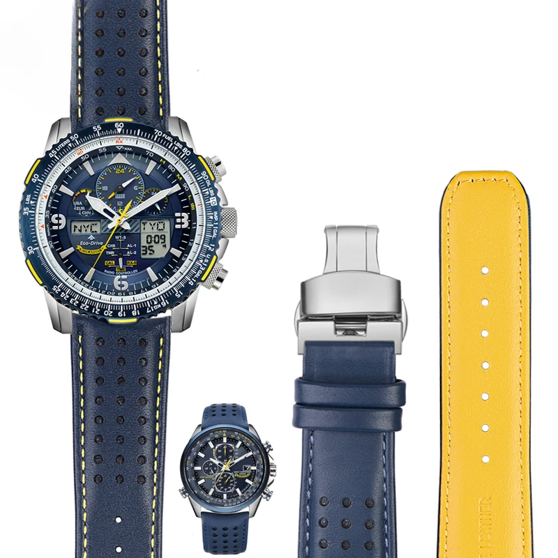 For Citizen Blue Angel Breathable Watch Strap At8020 Air Eagle Jy8078 22 23 Arc Replace Original Blue Yellow Line Accessories
For Citizen Blue Angel Breathable Watch Strap At8020 Air Eagle Jy8078 22 23 Arc Replace Original Blue Yellow Line Accessories