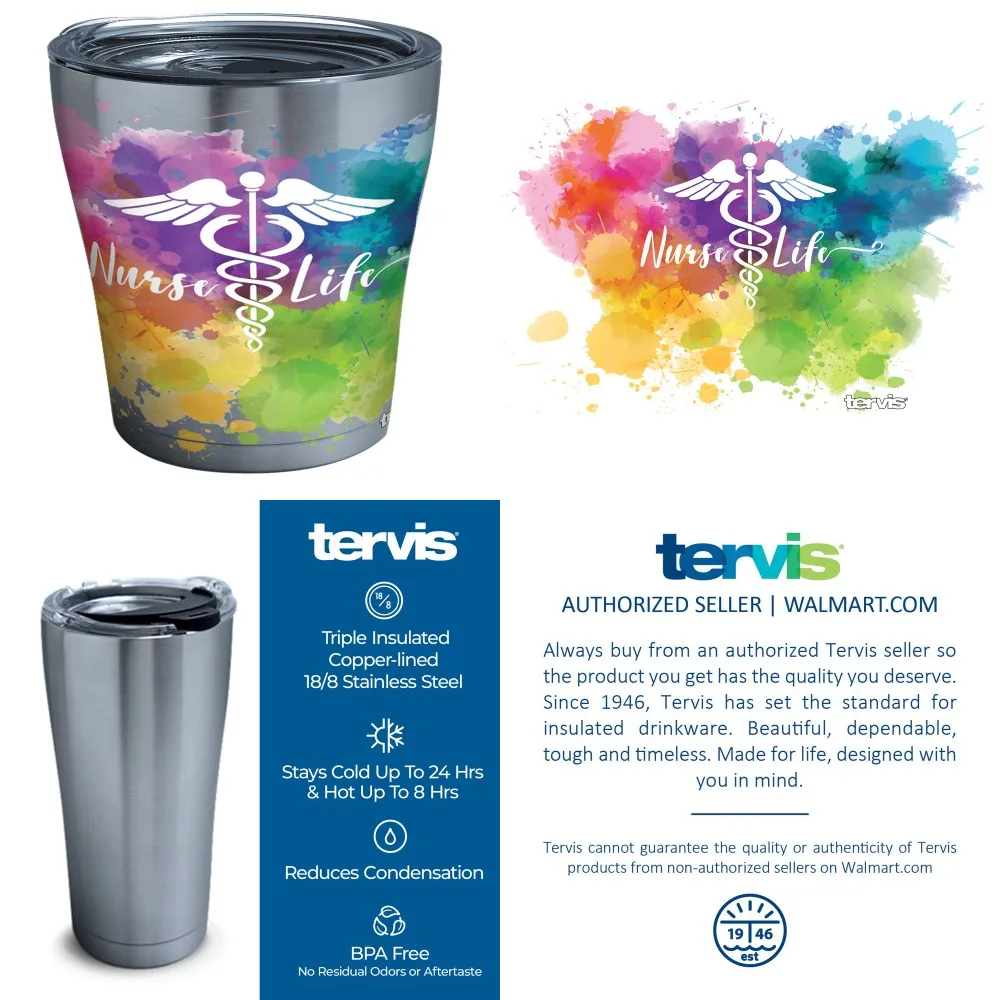 Deluxe 20oz Watercolor Insulated Travel Tumbler Cup - Triple Walled, Stainless Steel to Keep Your Drinks Hot & Cold for Longer.
Deluxe 20oz Watercolor Insulated Travel Tumbler Cup - Triple Walled, Stainless Steel to Keep Your Drinks Hot & Cold for Longer.