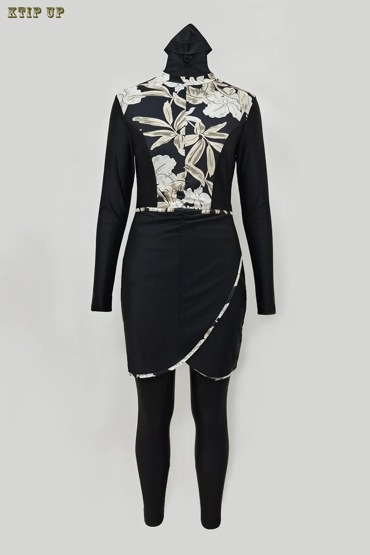 Купальник-бикини в мусульманском стиле с принтом для женщин
Купальник-бикини в мусульманском стиле с принтом для женщин