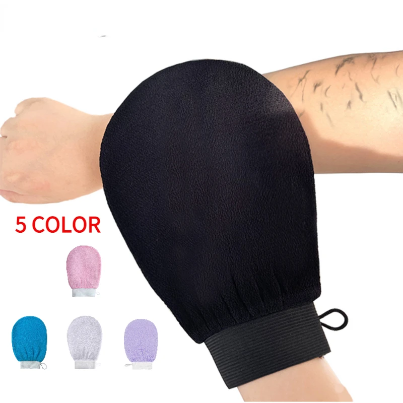 

1pc Hammam Shower Thicken Bath Magic Peeling Glove Exfoliating Tan Removal Kessa Bathing Cleaning Products Body Scrubber