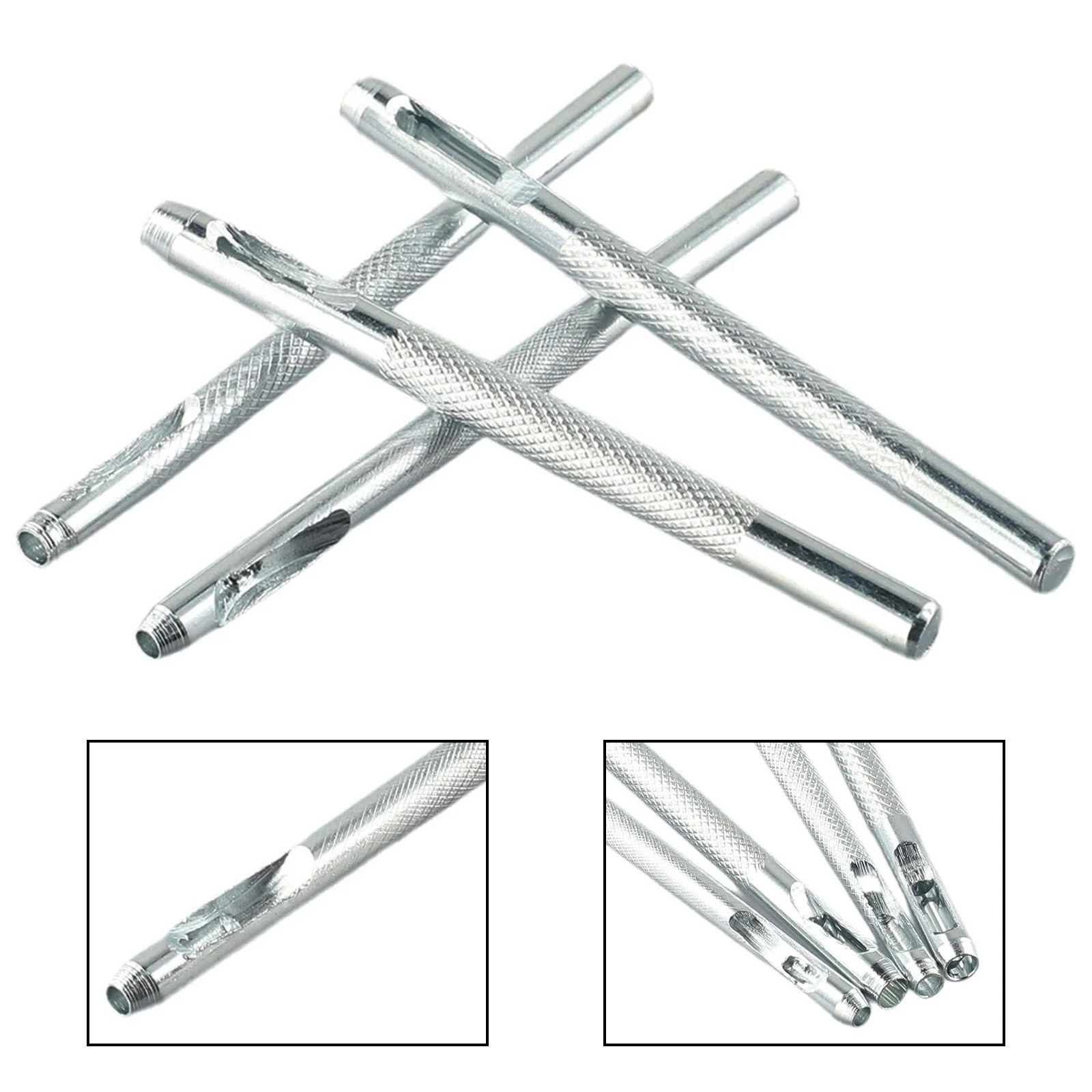 4Pcs Leather Round Shape Hole Punch Kit Galvanized Steel 2.5mm 3mm 3.5mm 4mm Belt Hole Punchers DIY Tools Hand Tool Accessories
4Pcs Leather Round Shape Hole Punch Kit Galvanized Steel 2.5mm 3mm 3.5mm 4mm Belt Hole Punchers DIY Tools Hand Tool Accessories