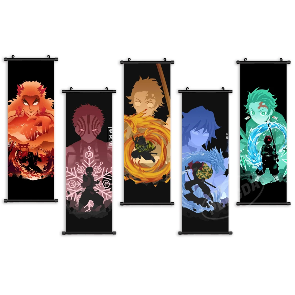 Pictures Wall Art Decoration Bedroom Tanjiro Decorative Paintings for Living Room Demon Slayer Picrtures Vintage Scroll Anime
Pictures Wall Art Decoration Bedroom Tanjiro Decorative Paintings for Living Room Demon Slayer Picrtures Vintage Scroll Anime