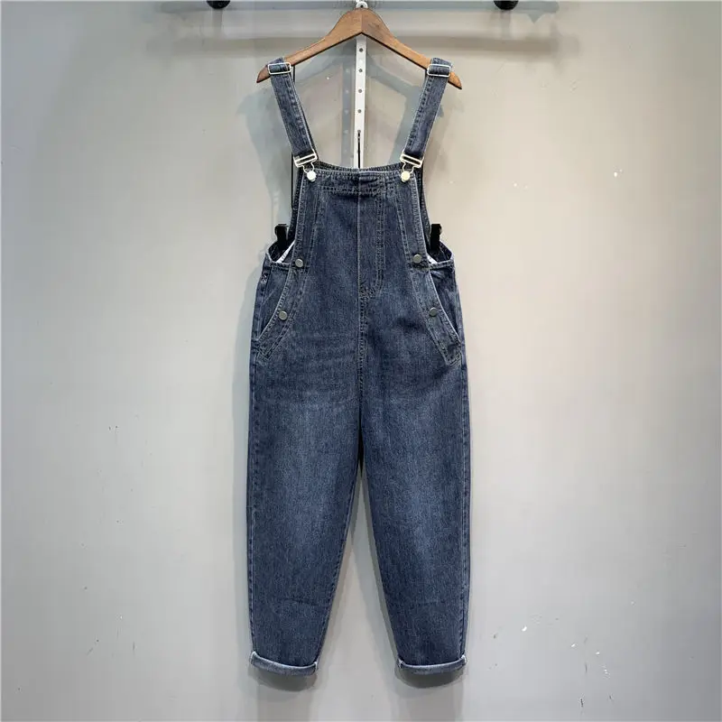 Black Denim Overalls Women's Pants 2022 Spring And Autumn New Jeans Loose Fashion Slimming Jumpsuit Female Casual Sling Rompers
Black Denim Overalls Women's Pants 2022 Spring And Autumn New Jeans Loose Fashion Slimming Jumpsuit Female Casual Sling Rompers
